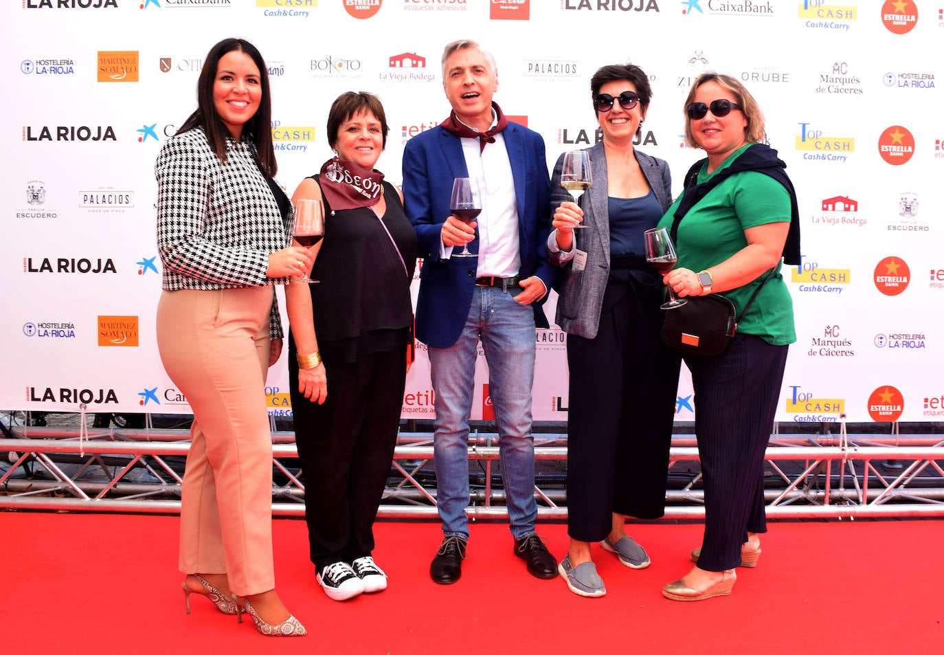 Leticia Bravo, Henar Moreno, Francisco Ocón, Nuria del Río y Silvia San Miguel