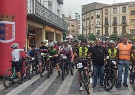 La BTT Peña Calagurritana reunió a 310 ciclistas