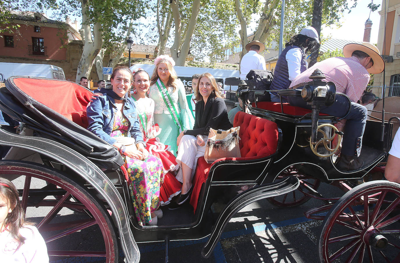 En calesa por el entorno de la Casa de Andalucía