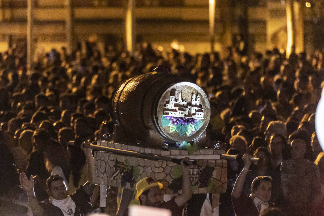 Quema de la cuba de San Mateo 2023