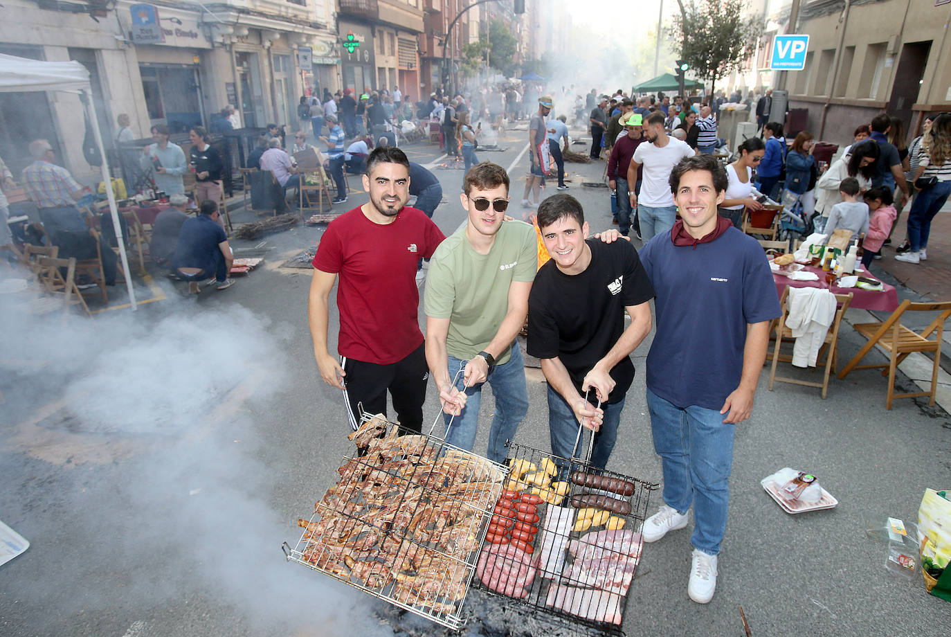 La exaltación de chuletillas, en imágenes