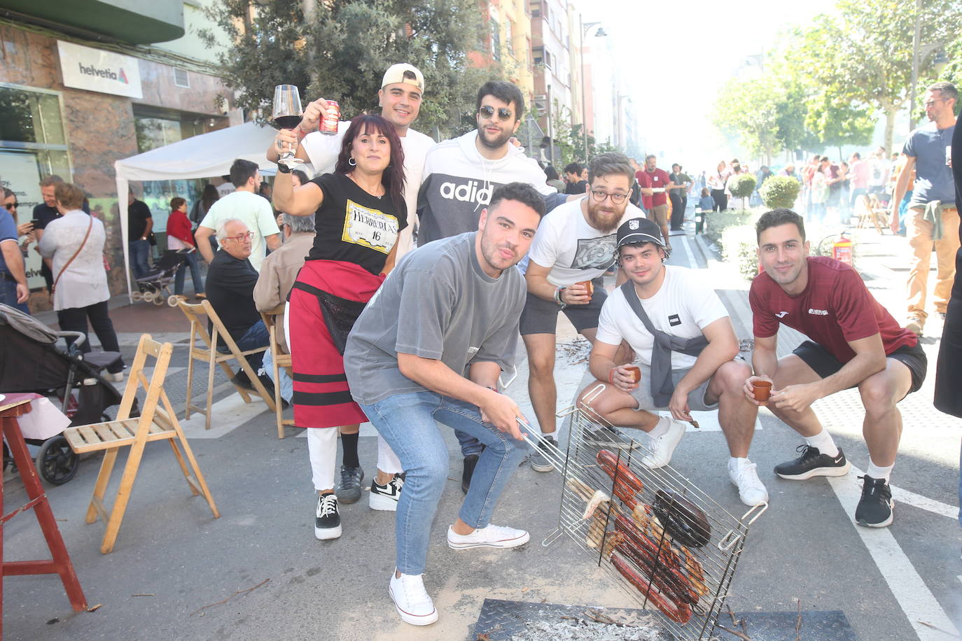 La exaltación de chuletillas, en imágenes