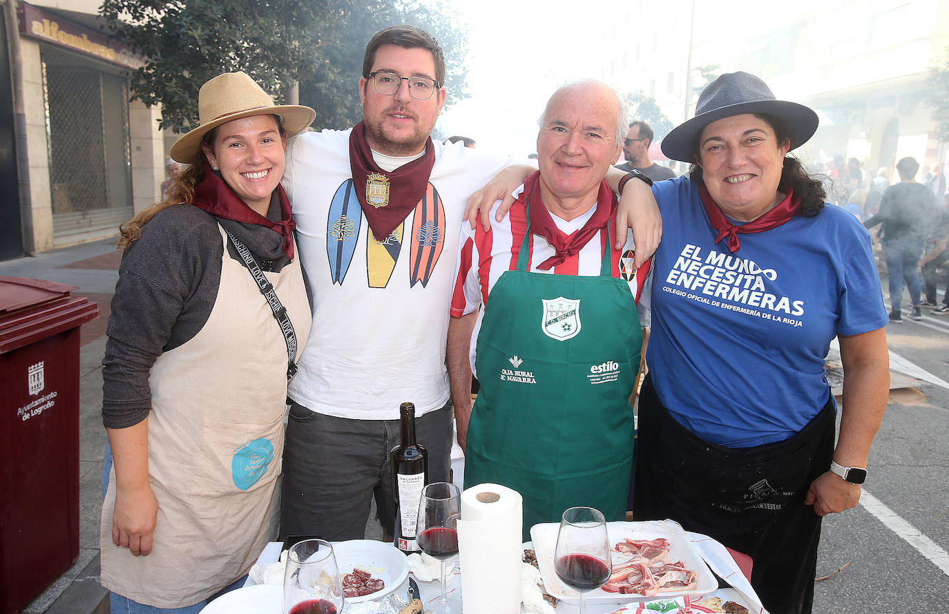 La exaltación de chuletillas, en imágenes