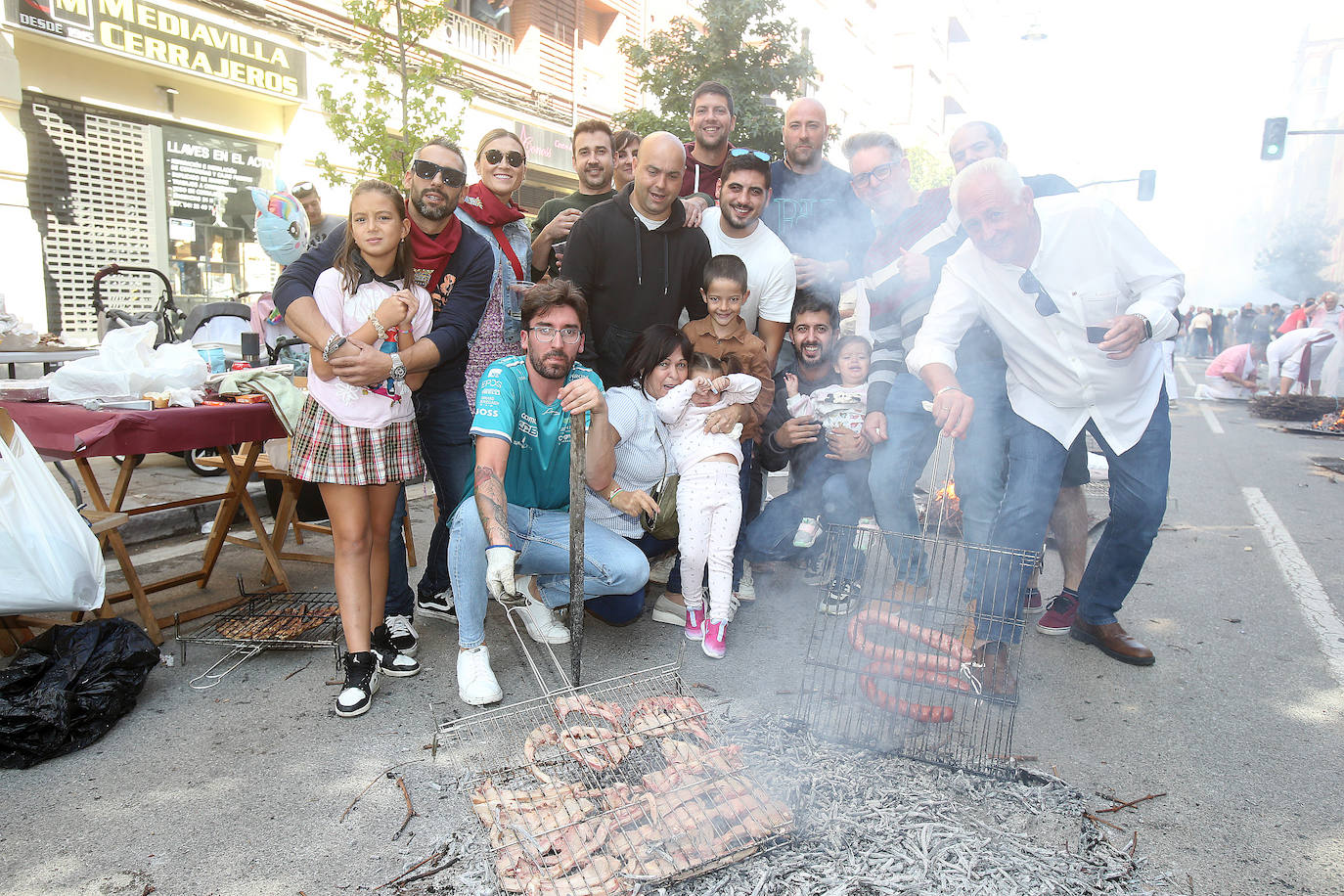 La exaltación de chuletillas, en imágenes