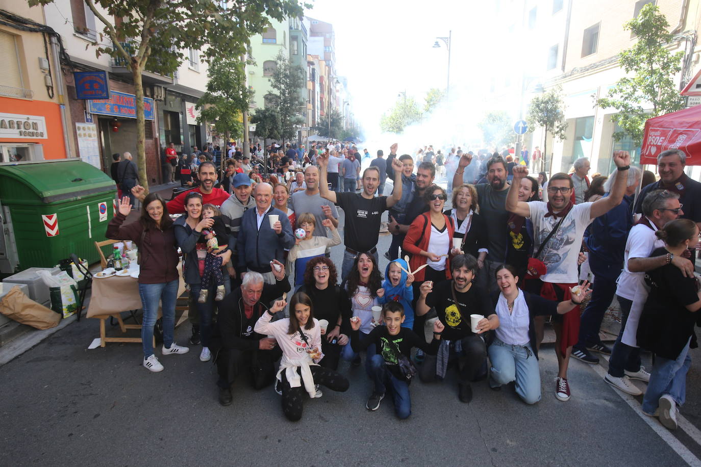 La exaltación de chuletillas, en imágenes