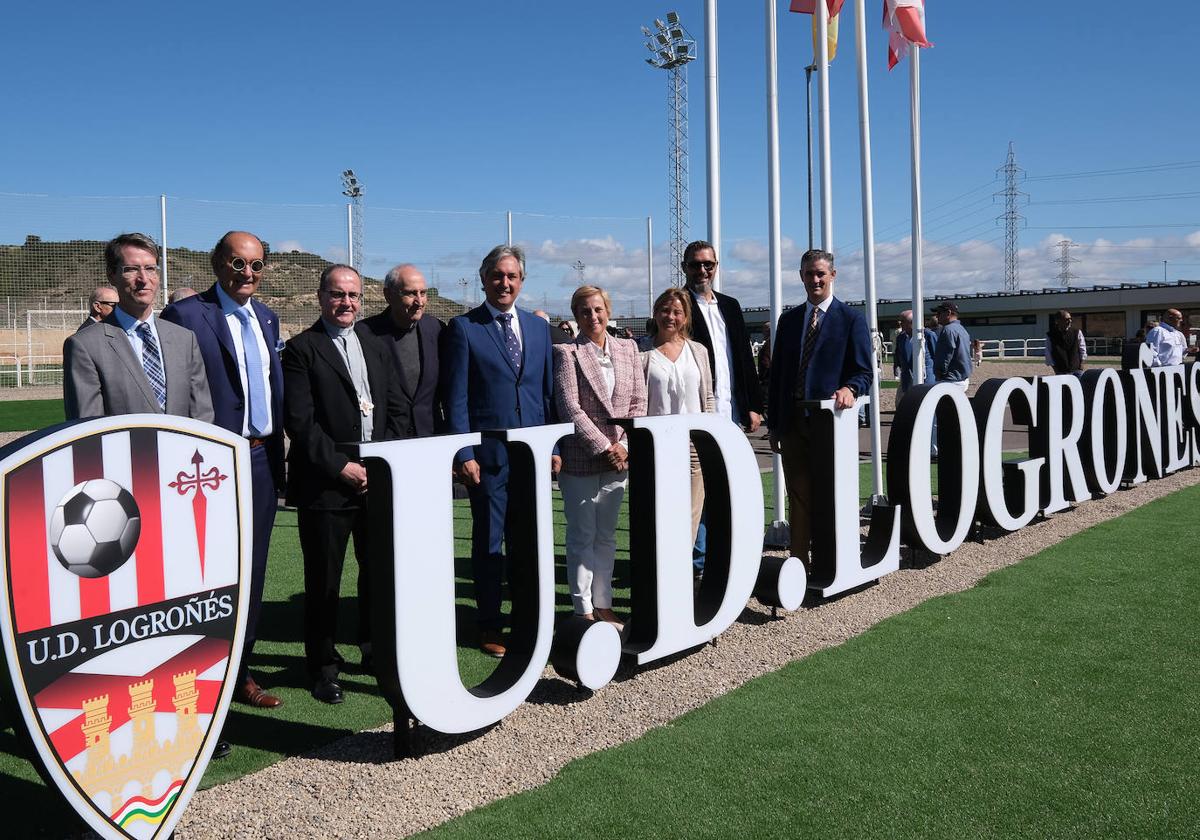 Inauguración oficial de la ciudad deportiva de la UD Logroñés
