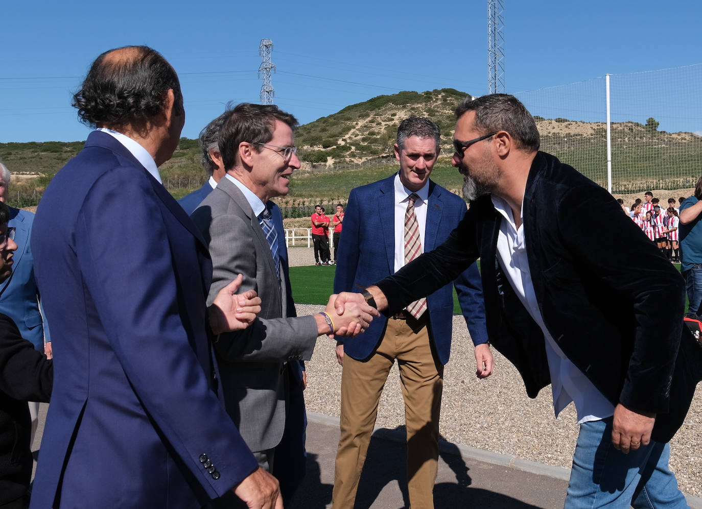 Inauguración oficial de la ciudad deportiva de la UD Logroñés