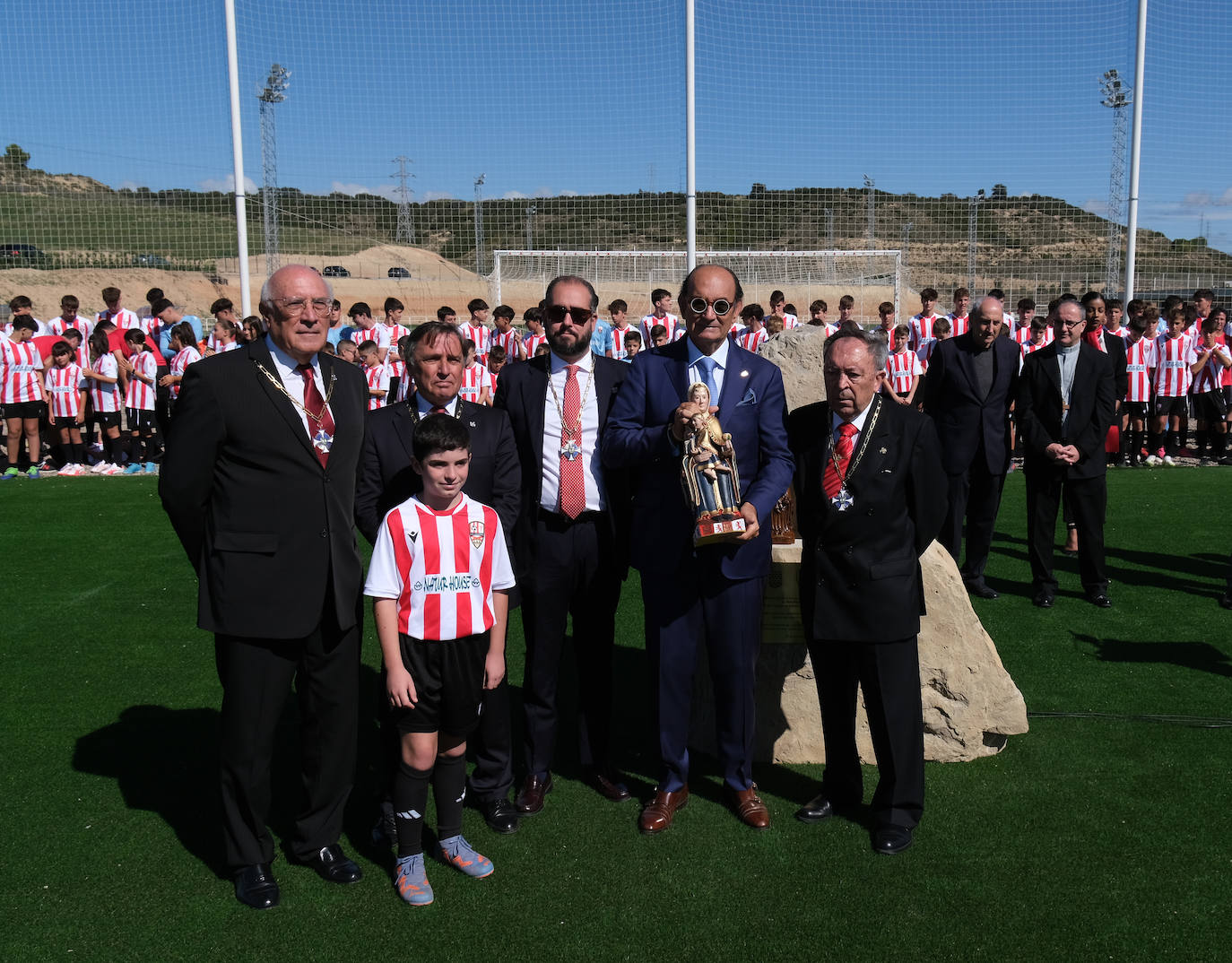 Inauguración oficial de la ciudad deportiva de la UD Logroñés