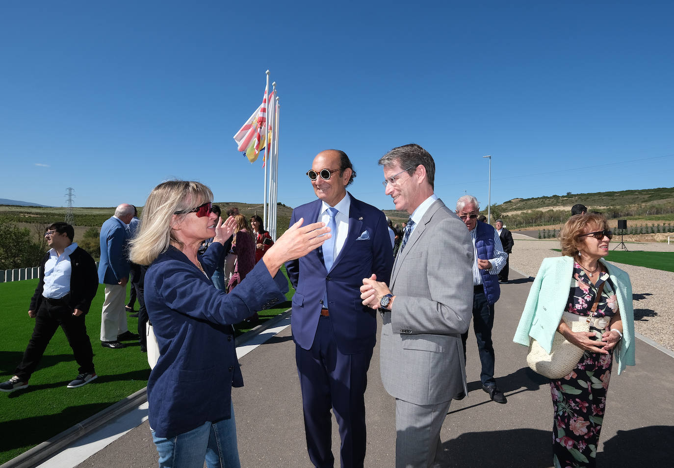 Inauguración oficial de la ciudad deportiva de la UD Logroñés
