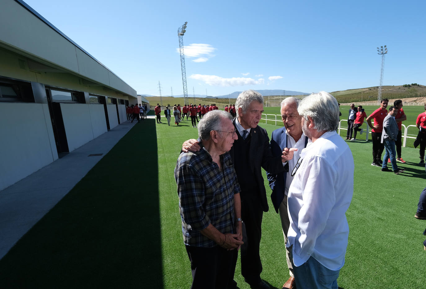 Inauguración oficial de la ciudad deportiva de la UD Logroñés