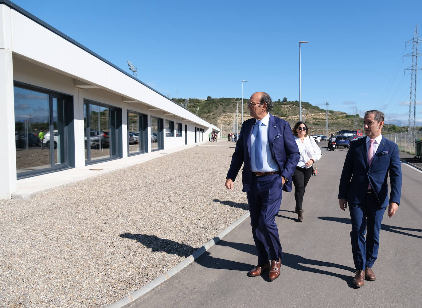 Inauguración oficial de la ciudad deportiva de la UD Logroñés