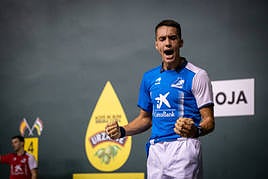 La victoria de Zabala y Zabaleta en la semifinal de la Feria de San Mateo