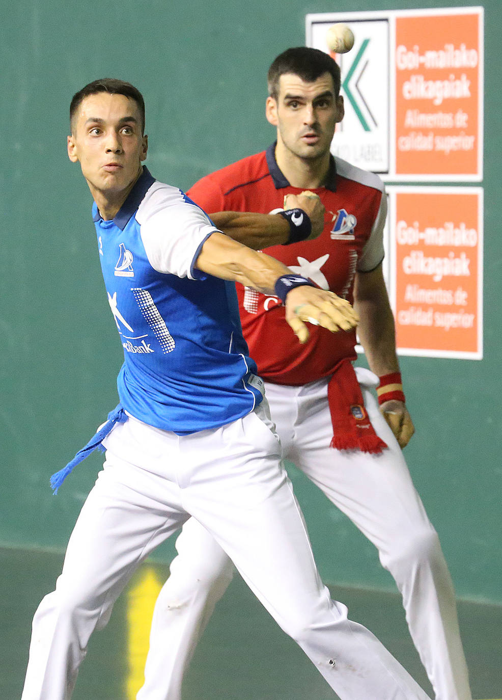 Las imágenes de la final del torneo de pelota de San mateo