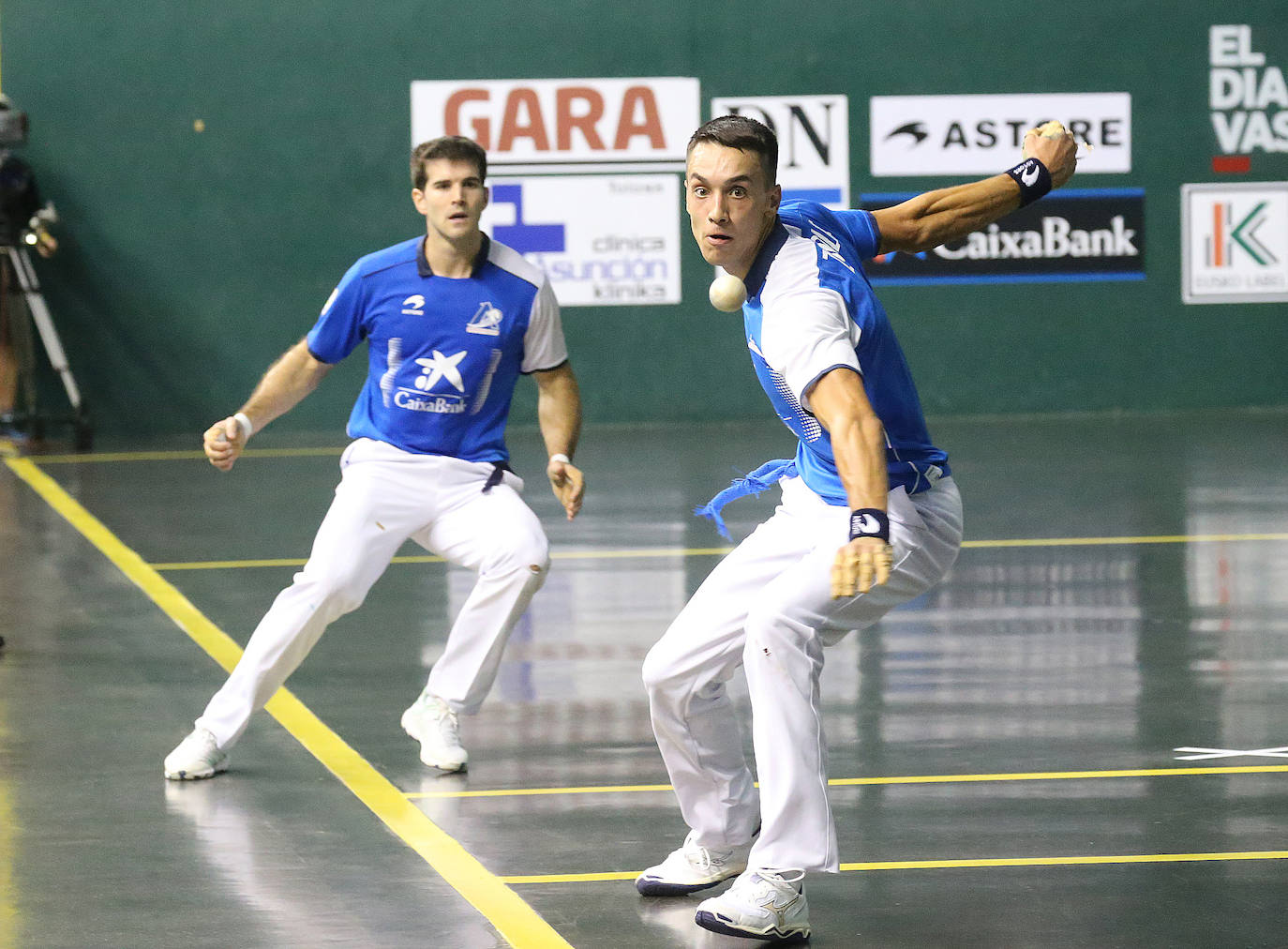 Las imágenes de la final del torneo de pelota de San mateo