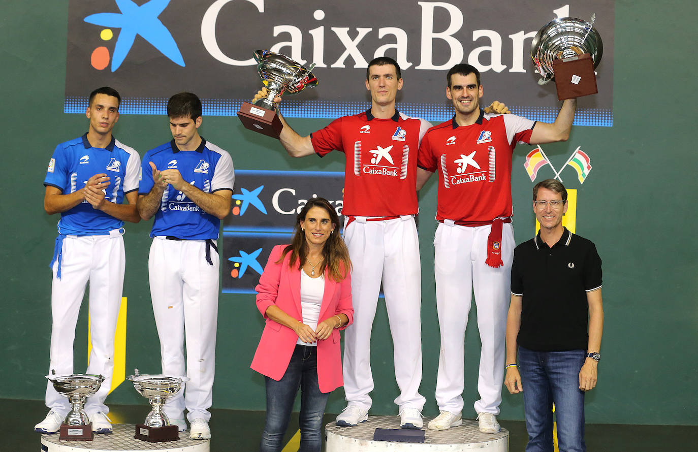 Las imágenes de la final del torneo de pelota de San mateo