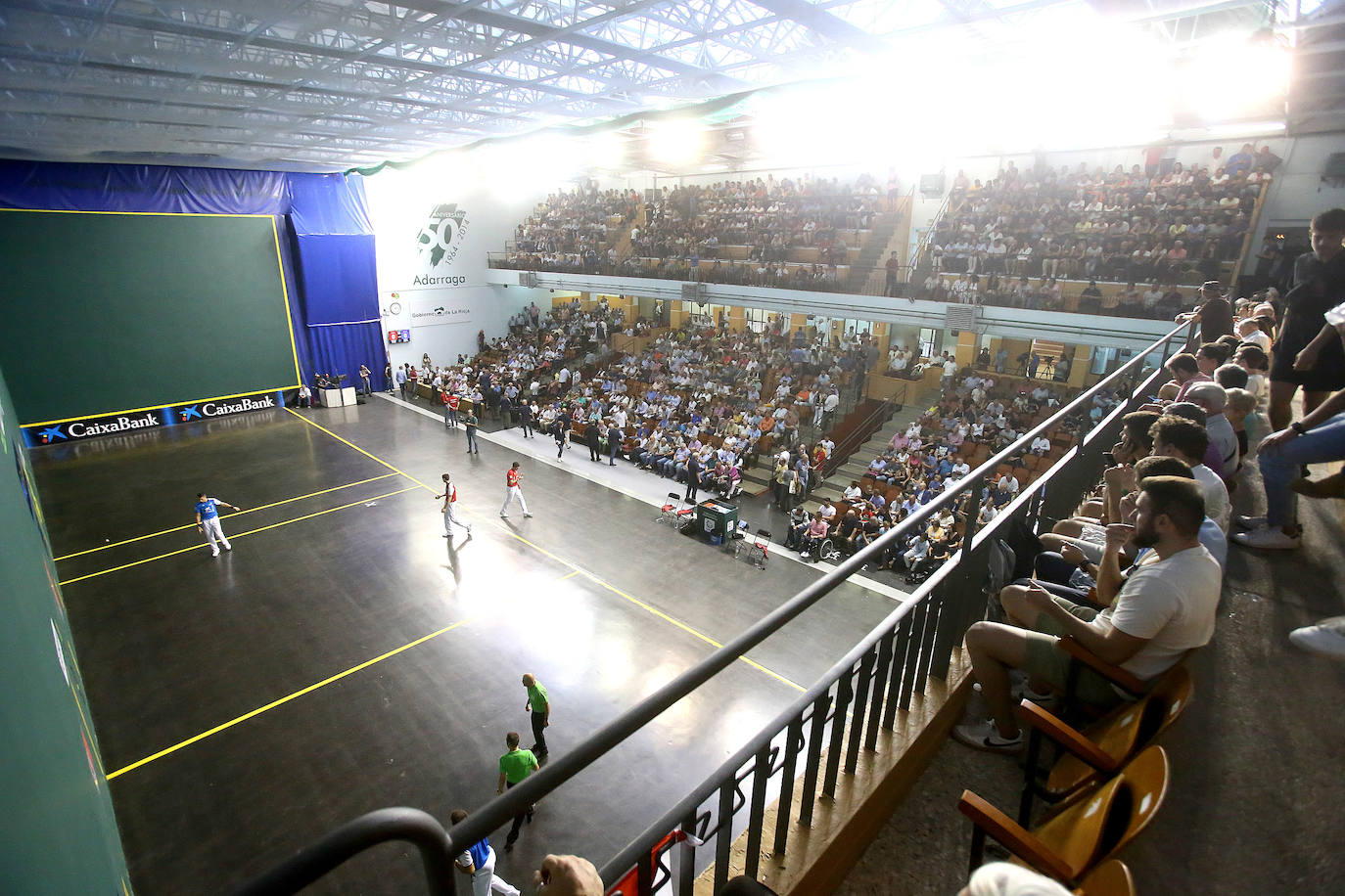 Las imágenes de la final del torneo de pelota de San mateo