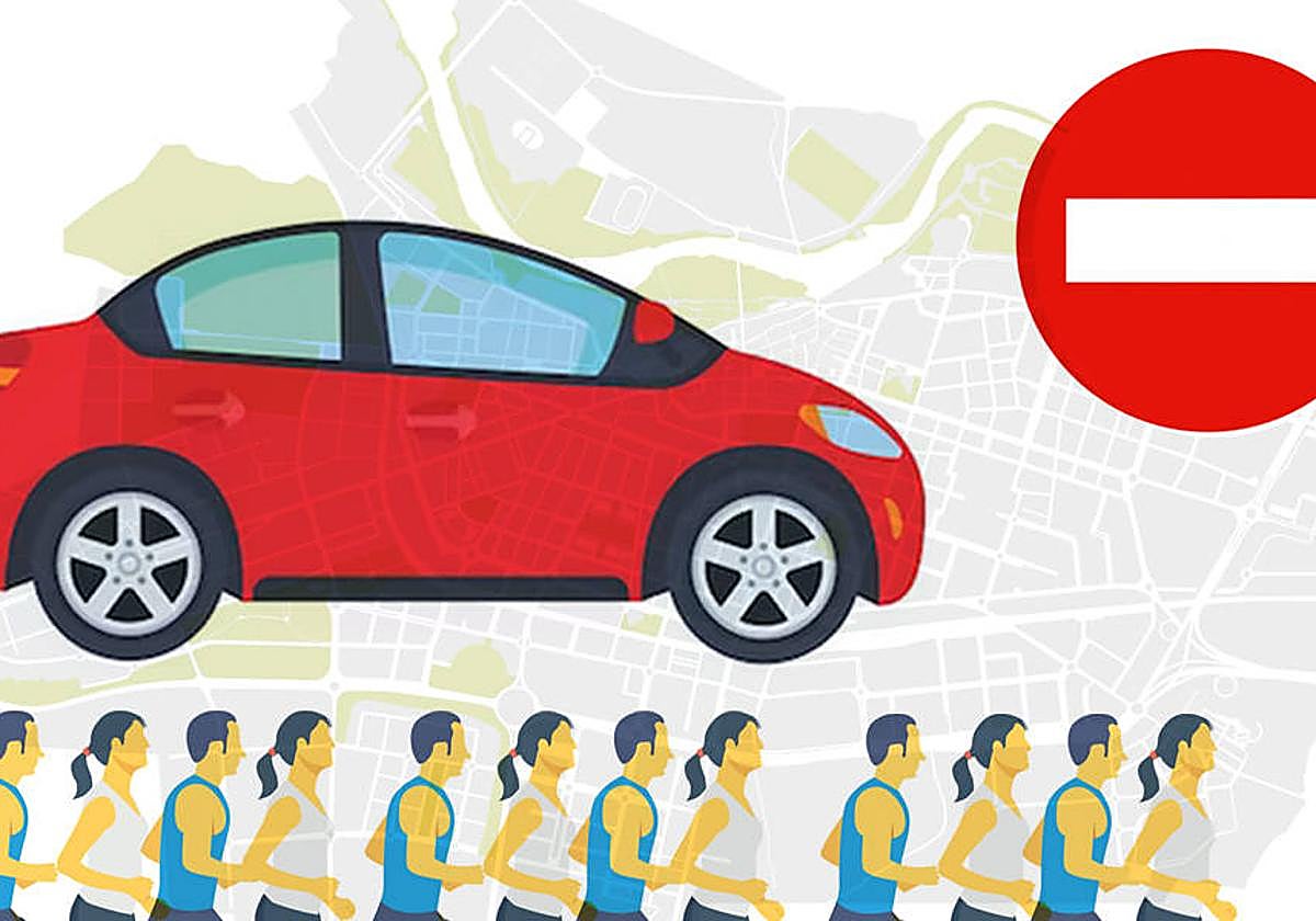 Guía para circular esta mañana por Logroño