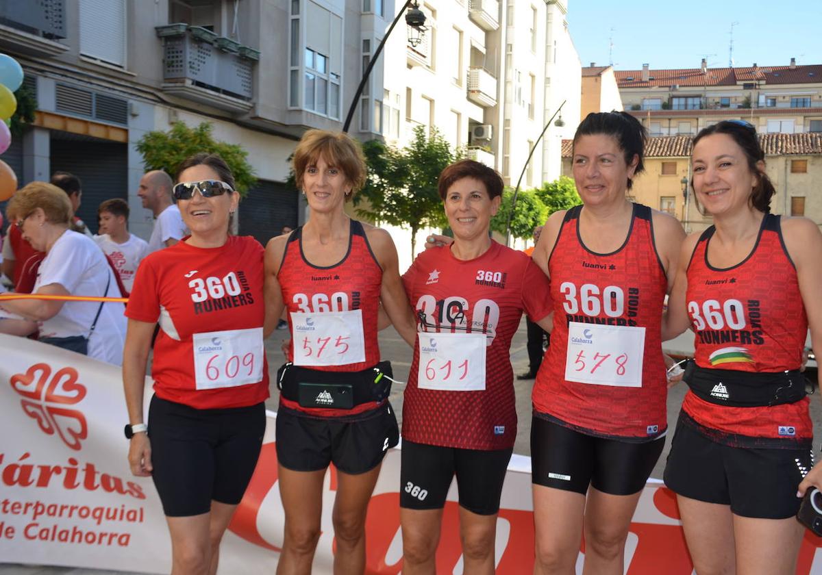 Marcha a favor de Cáritas en Calahorra