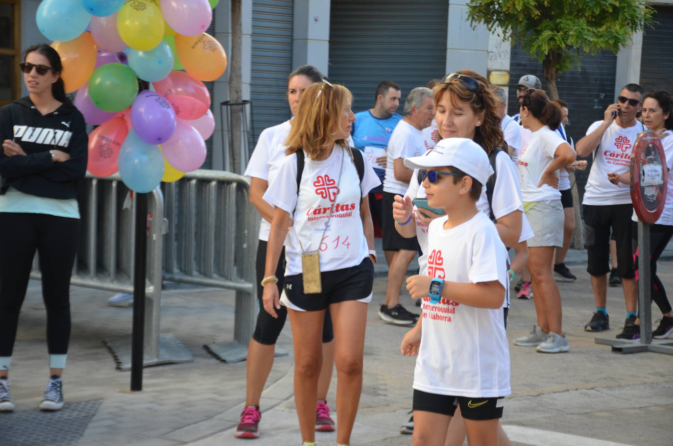 Marcha a favor de Cáritas en Calahorra