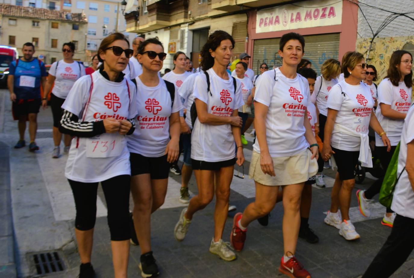 Marcha a favor de Cáritas en Calahorra