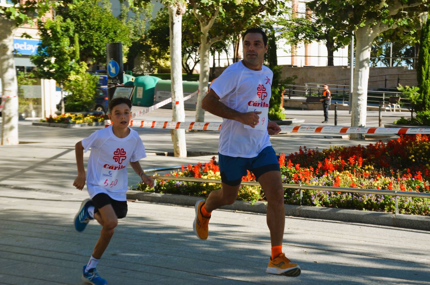 Marcha a favor de Cáritas en Calahorra