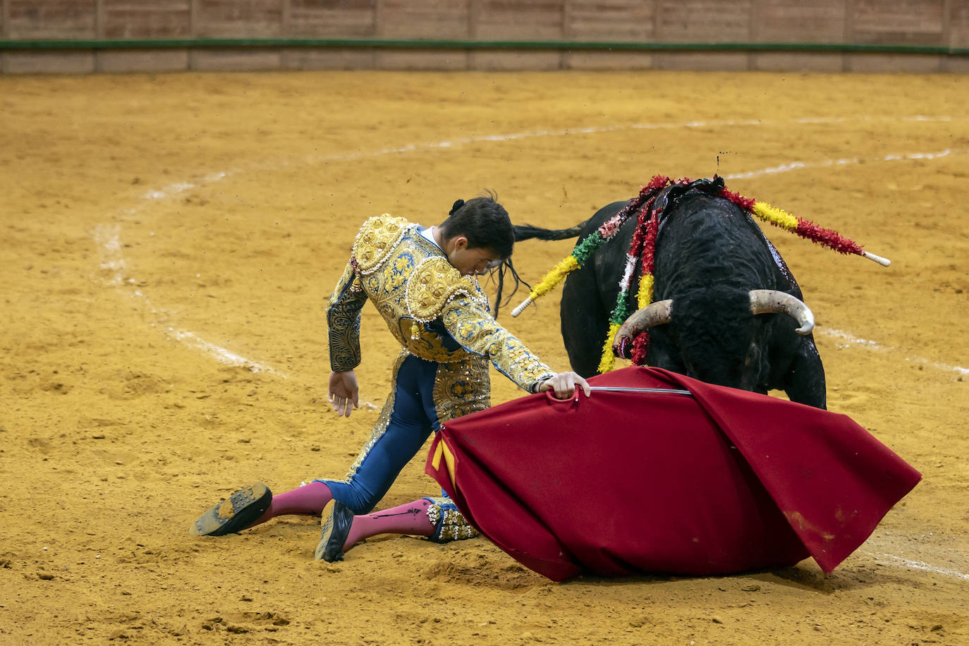 Sergio Rodríguez, Nek Romero y Sergio Sánchez, última novillada del Zapato de Oro de Arnedo