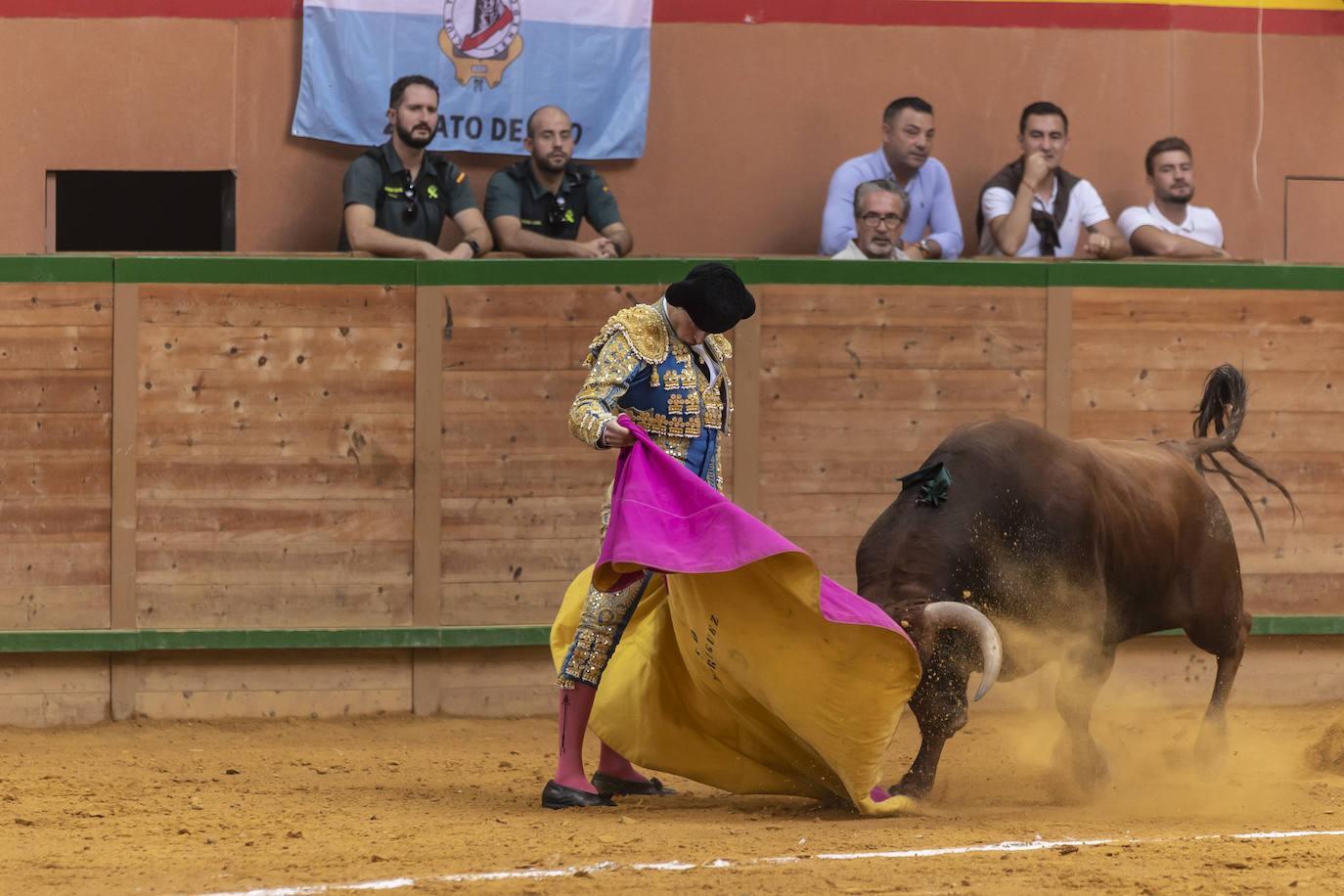 Sergio Rodríguez, Nek Romero y Sergio Sánchez, última novillada del Zapato de Oro de Arnedo