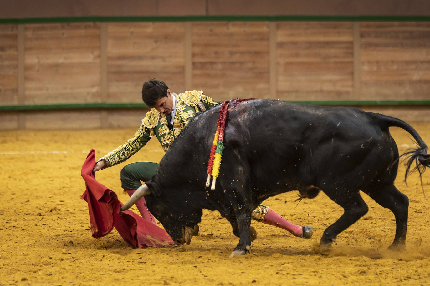 Sergio Rodríguez, Nek Romero y Sergio Sánchez, última novillada del Zapato de Oro de Arnedo