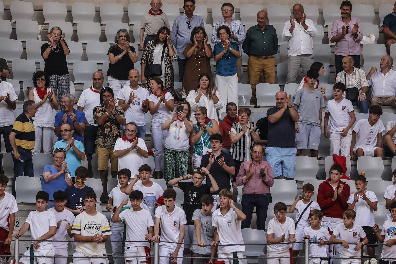 Sergio Rodríguez, Nek Romero y Sergio Sánchez, última novillada del Zapato de Oro de Arnedo