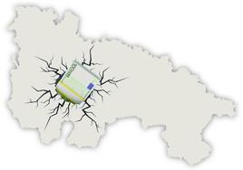 La Comunidad Autónoma acumula una deuda pública de 5.107 euros por riojano