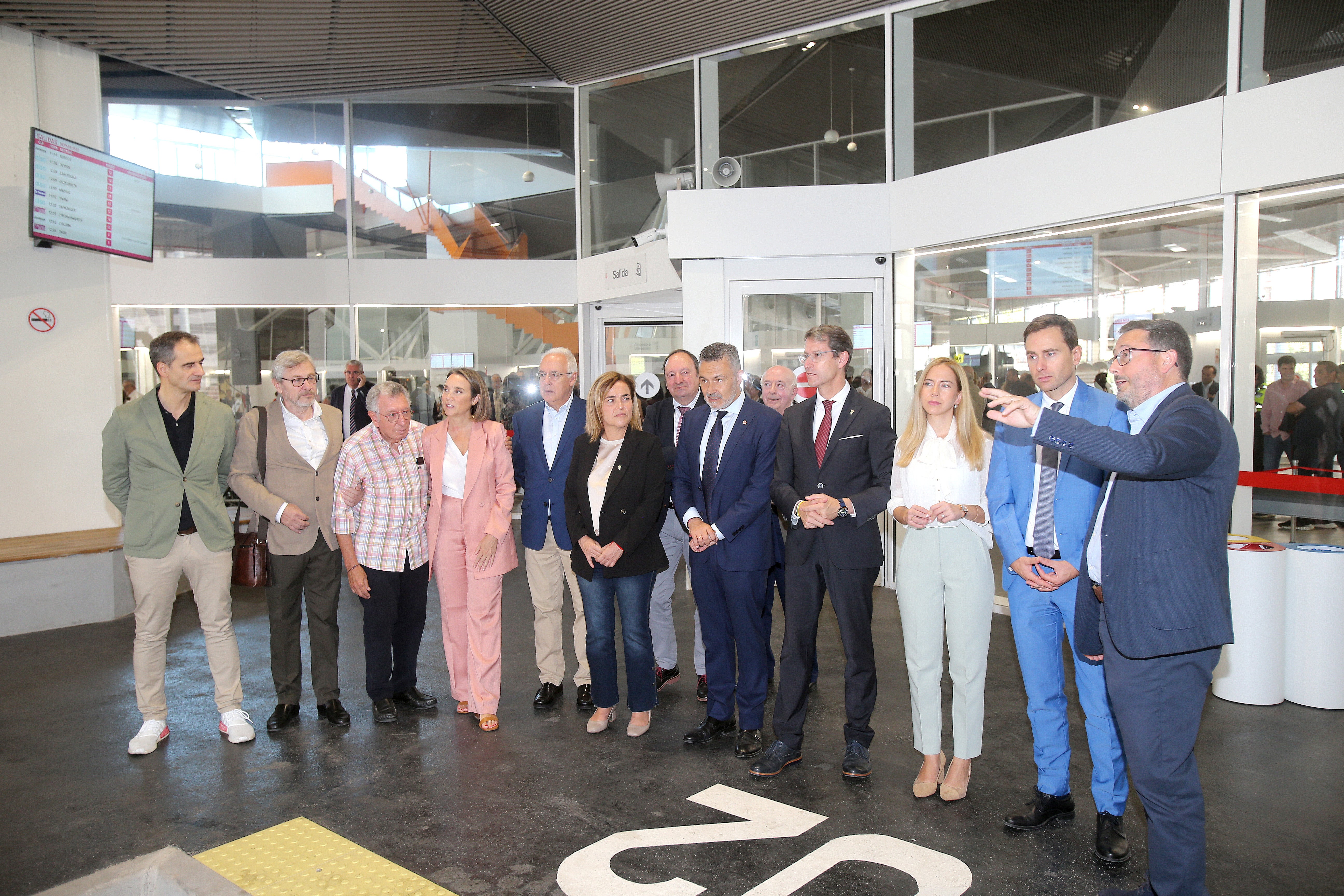 La inauguración de la nueva estación en imágenes