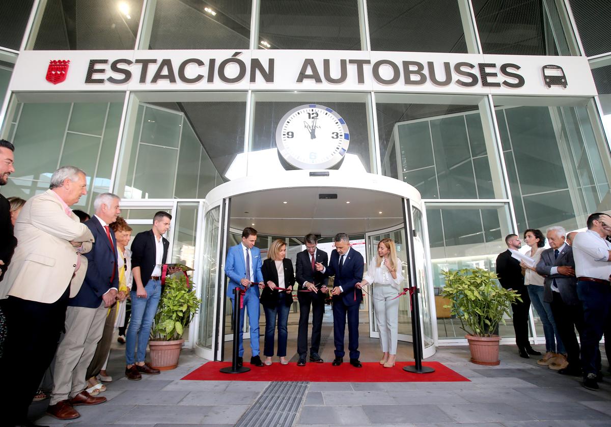 La inauguración de la nueva estación en imágenes