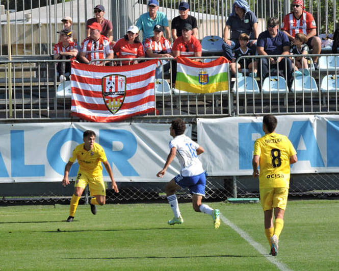 La UD Logroñés cae en la maldición del gol