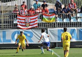 La UD Logroñés cae en la maldición del gol