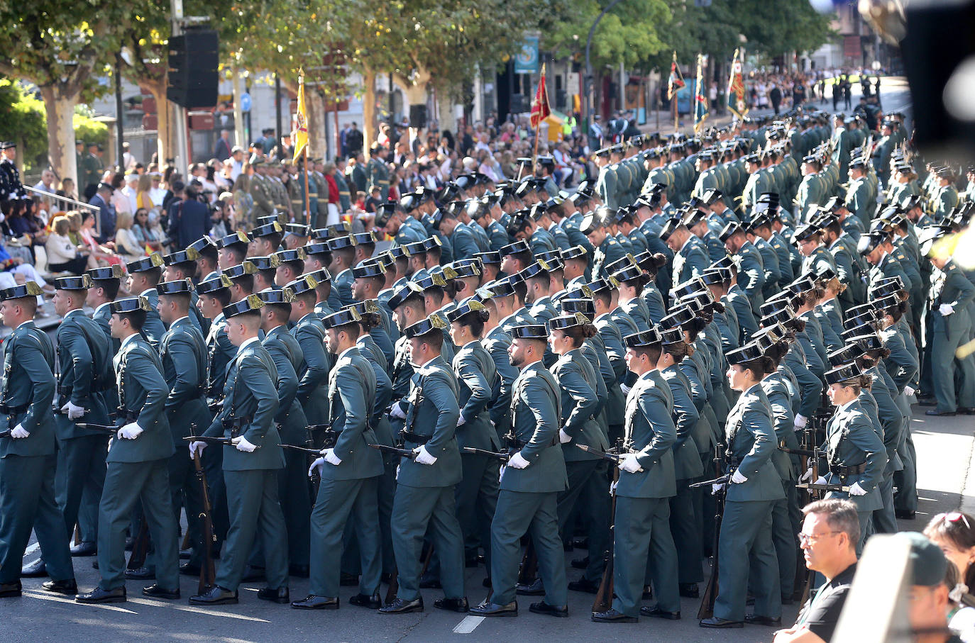 Desfile de la Guardia Civil