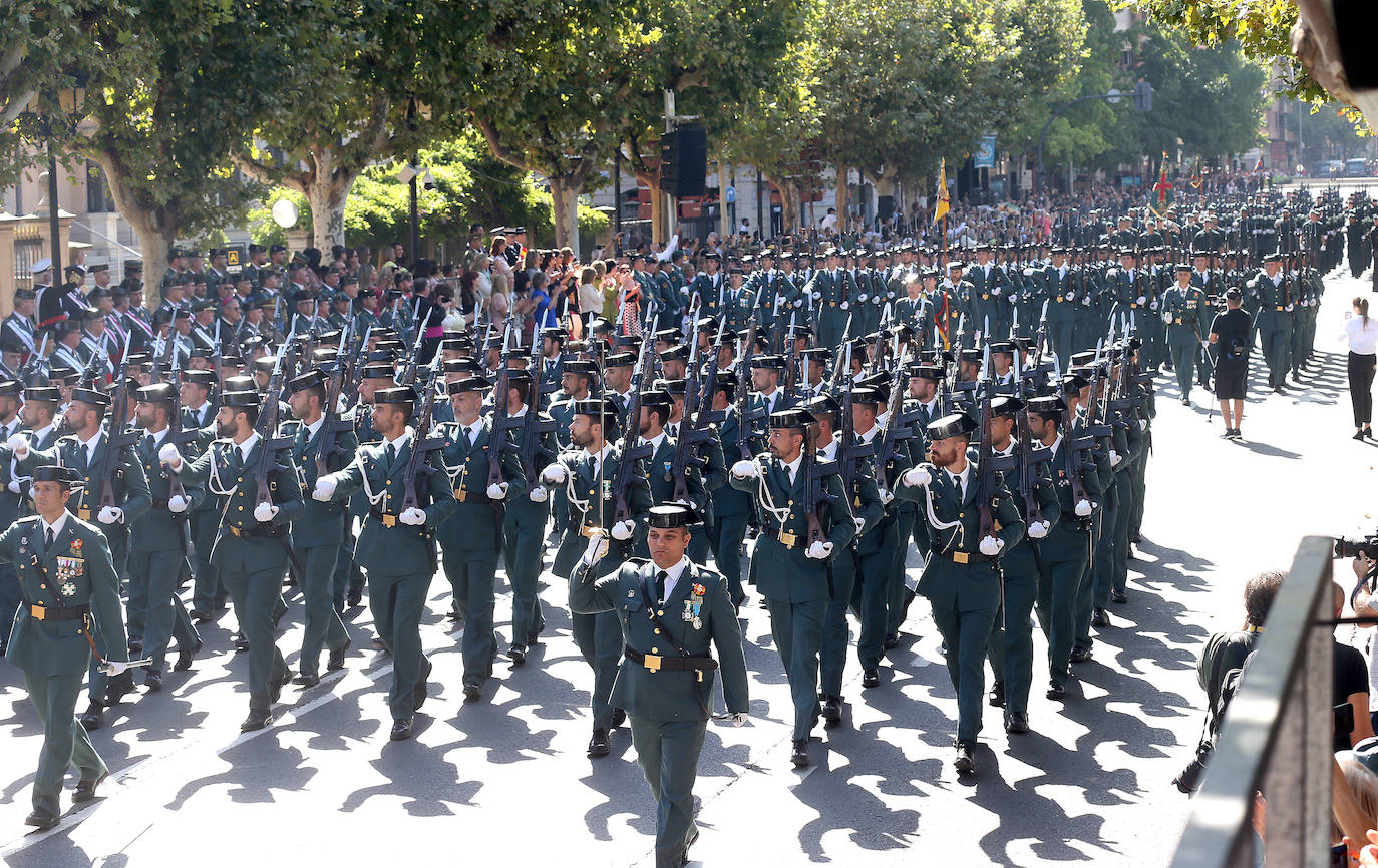 Desfile de la Guardia Civil