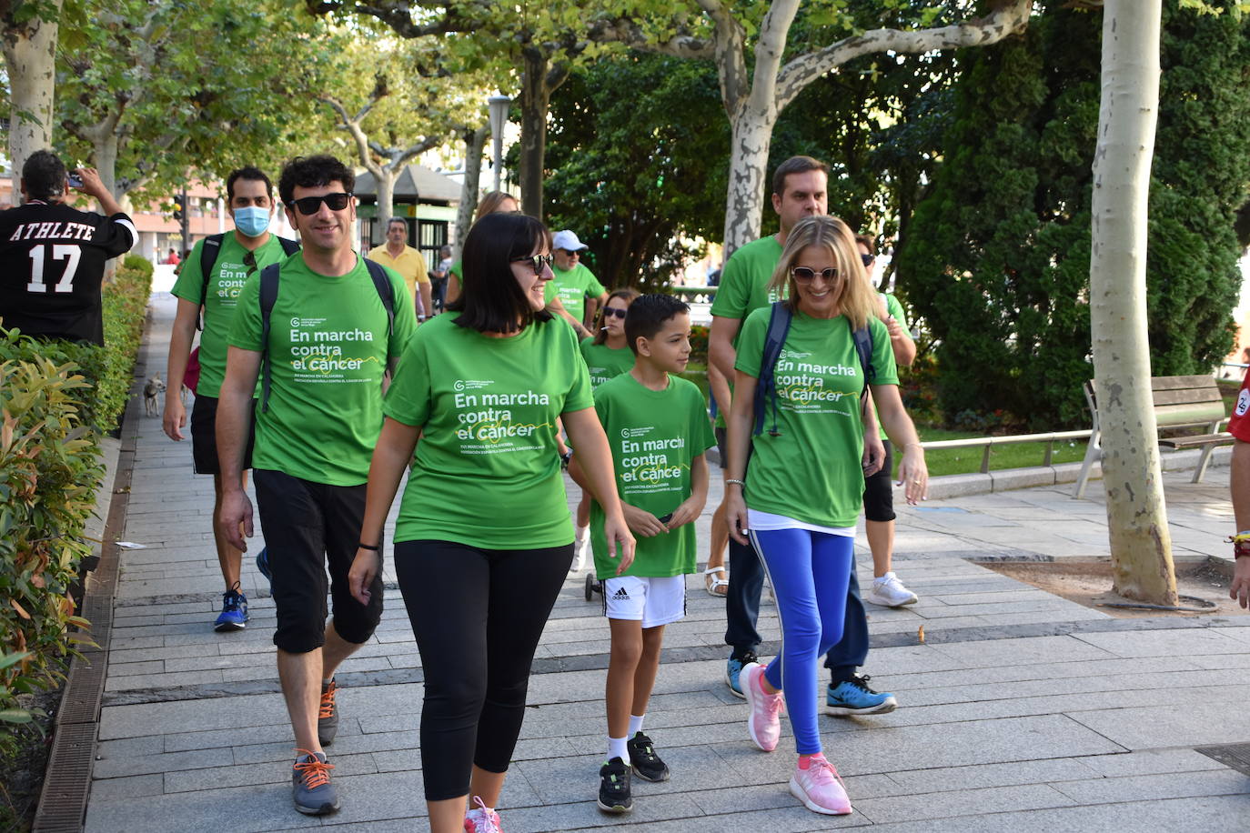 Imágenes de la marcha contra el cáncer