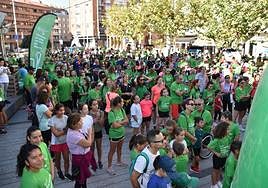 Imágenes de la marcha contra el cáncer