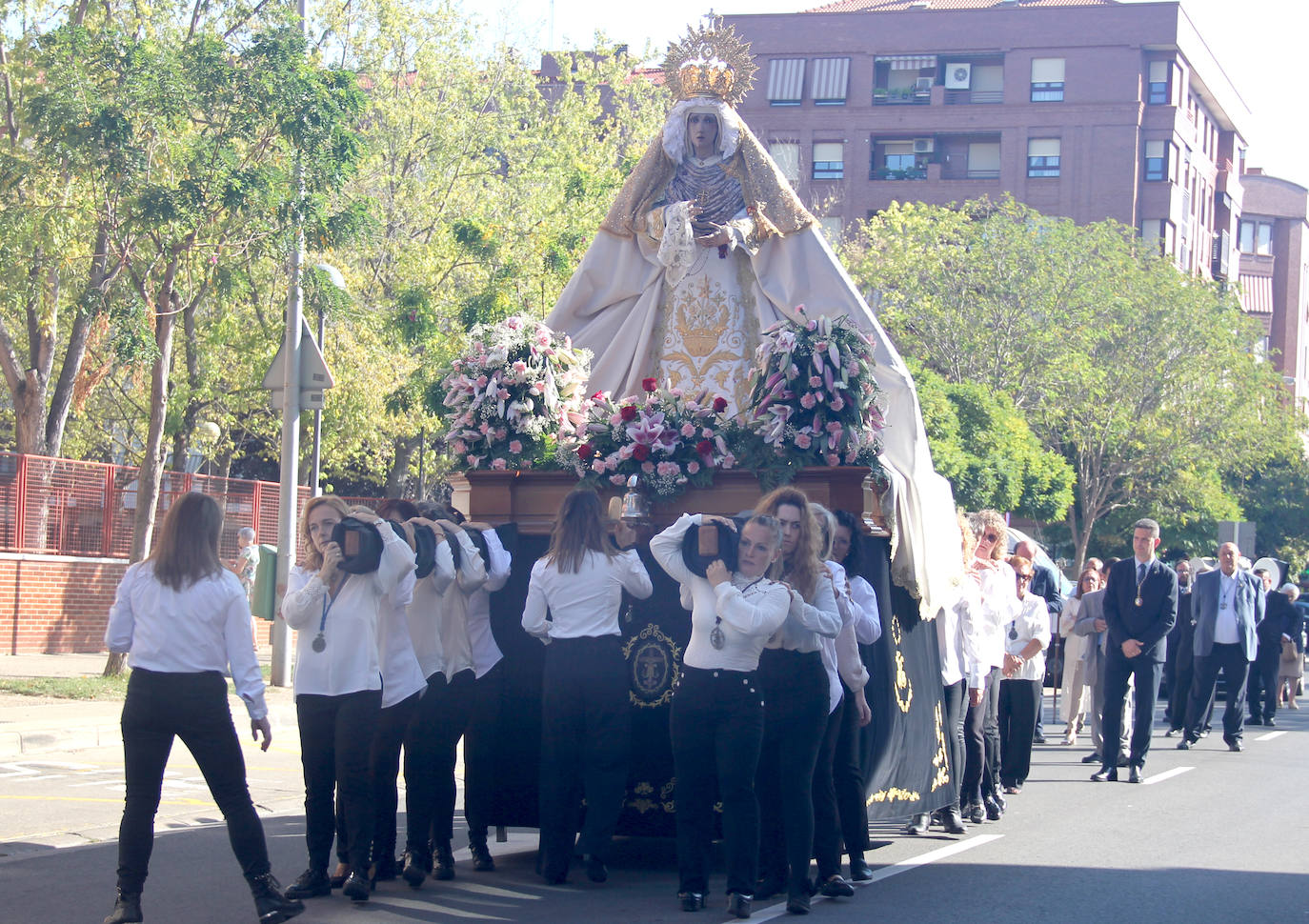 Procesión del Rosario de la Cofradía de Maristas