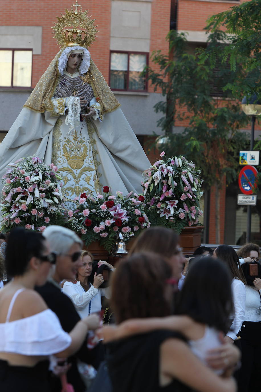 Procesión del Rosario de la Cofradía de Maristas