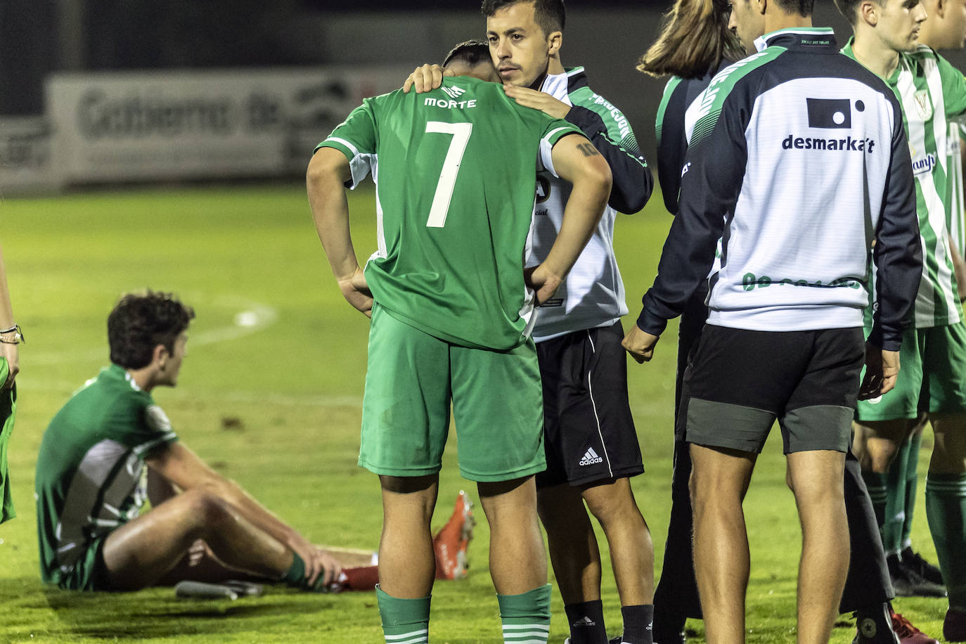 Las imágenes de la derrota del Pradejón ante el Atlético de Lugones
