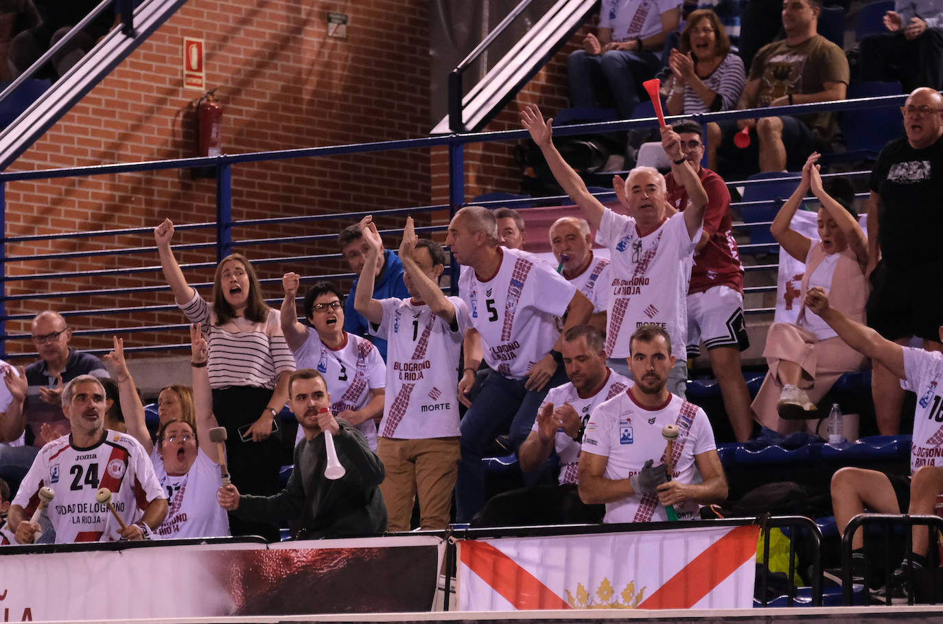 El partido del Ciudad de Logroño contra Torrelavega en imágenes