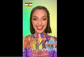 Así dibuja Kalon Bay La Rioja en su cuerpo para celebrar la Fiesta Nacional