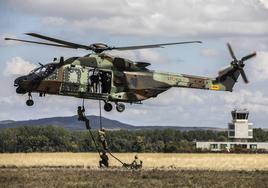 Así prepara el Ejército de Tierra en Agoncillo sus misiones a bordo del Bhelma