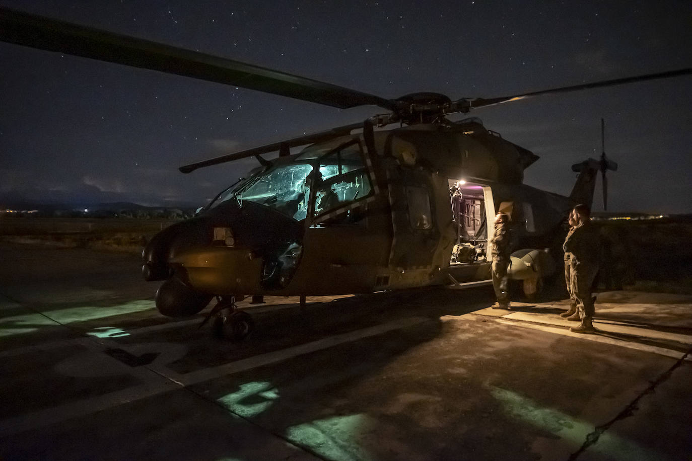 Así prepara el Ejército de Tierra en Agoncillo sus misiones a bordo del Bhelma