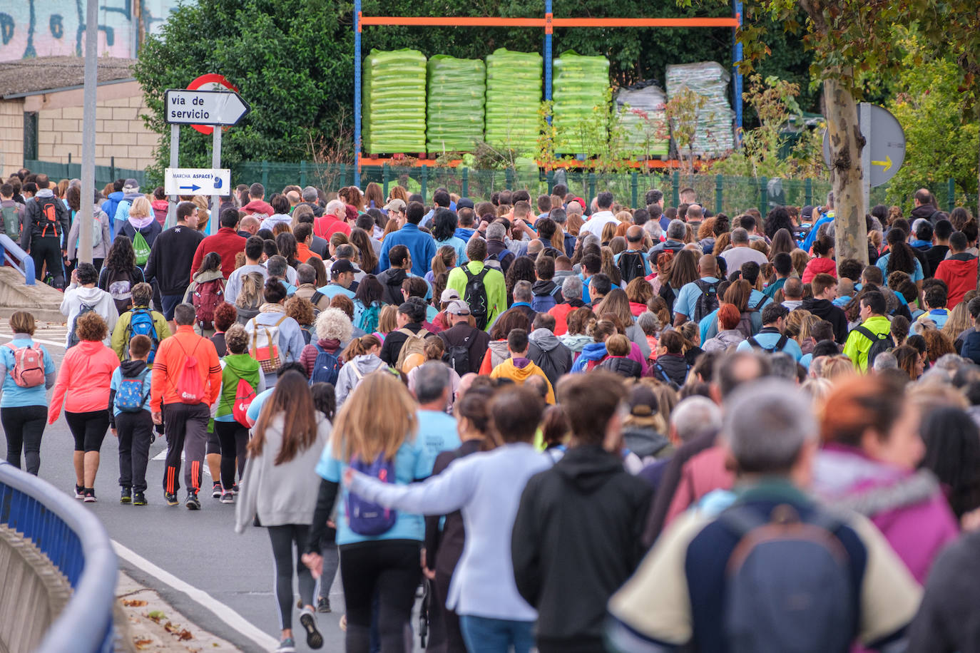 Las imágenes de la Marcha Aspace