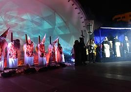 Recreación del Auto de fe, el año pasado, en El Espolón