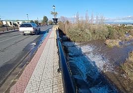 El regreso del agua al cauce del Oja lo es también el del llenado de las captaciones locales, que han estado secas varios meses.