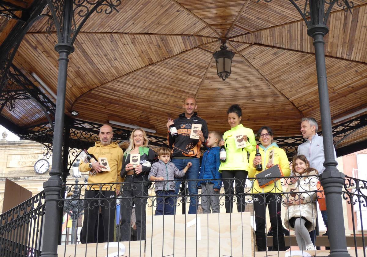 Diego Pascual y Juana Montaño campeones de la 'Haro Wine Trail'