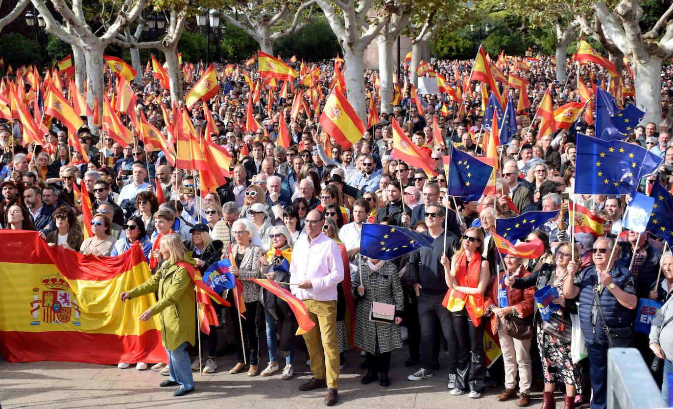 La Rioja clama contra la amnistía